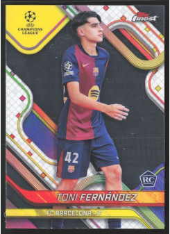 Toni Fernández, Kartička, Topps Finest UEFA Club Competitions 2024-2025, BASE
