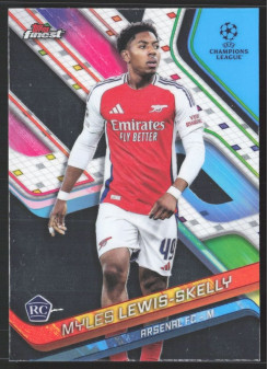 Myles Lewis-Skelly, Kartička, Topps Finest UEFA Club Competitions 2024-2025, BASE