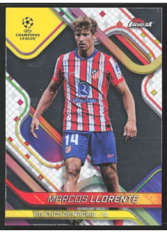 Marcos Llorente, Kartička, Topps Finest UEFA Club Competitions 2024-2025, BASE