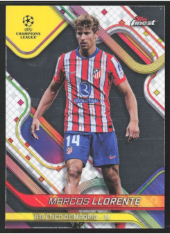 Marcos Llorente, Kartička, Topps Finest UEFA Club Competitions 2024-2025, BASE