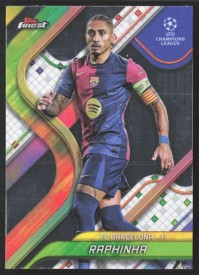 Raphinha, Kartička, Topps Finest UEFA Club Competitions 2024-2025, BASE