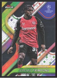 Jeremie Frimpong, Kartička, Topps Finest UEFA Club Competitions 2024-2025, BASE