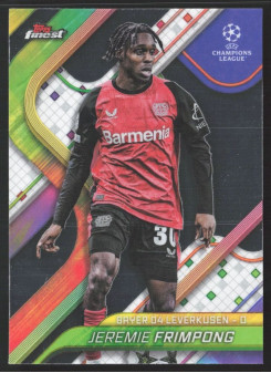 Jeremie Frimpong, Kartička, Topps Finest UEFA Club Competitions 2024-2025, BASE