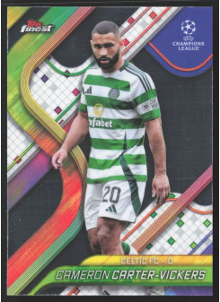 Cameron Carter-Vickers, Kartička, Topps Finest UEFA Club Competitions 2024-2025, BASE