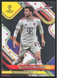 Thomas Müller, Kartička, Topps Finest UEFA Club Competitions 2024-2025, BASE Thomas Müller, Kartička, Topps Finest UEFA Club Competitions 2024-2025, BASE