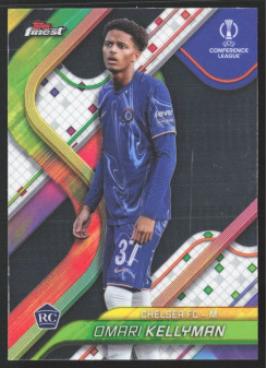 Omari Kellyman, Kartička, Topps Finest UEFA Club Competitions 2024-2025, BASE