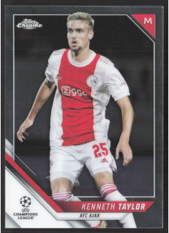 Kenneth Taylor, Kartička, 2021-22 Topps Chrome UEFA Champions League, BASE