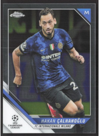 Hakan Calhanoglu, Kartička, 2021-22 Topps Chrome UEFA Champions League, BASE
