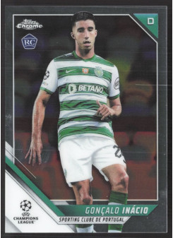 Goncalo Inacio, Kartička, 2021-22 Topps Chrome UEFA Champions League, BASE