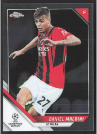 Daniel Maldini, Kartička, 2021-22 Topps Chrome UEFA Champions League, BASE