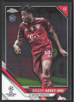 Bright Arrey-Mbi, Kartička, 2021-22 Topps Chrome UEFA Champions League, BASE
