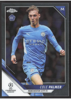 Cole Palmer, Kartička, 2021-22 Topps Chrome UEFA Champions League, BASE