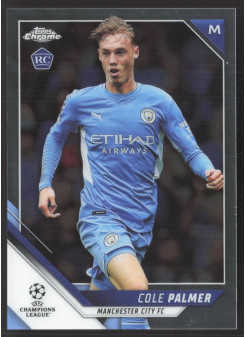 Cole Palmer, Kartička, 2021-22 Topps Chrome UEFA Champions League, BASE