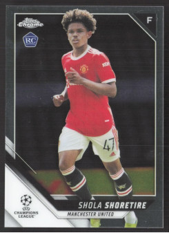 Shola Shoretire, Kartička, 2021-22 Topps Chrome UEFA Champions League, BASE