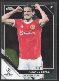 Edinson Cavani, Kartička, 2021-22 Topps Chrome UEFA Champions League, BASE