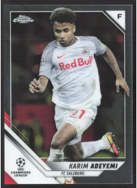 Karim Adeyemi, Kartička, 2021-22 Topps Chrome UEFA Champions League, BASE