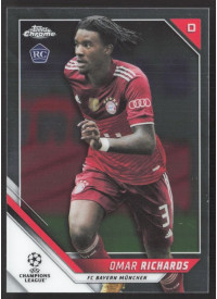 Omar Richards, Kartička, 2021-22 Topps Chrome UEFA Champions League, BASE