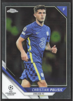 Christian Pulisic, Kartička, 2021-22 Topps Chrome UEFA Champions League, BASE