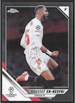 Youssef En-Nesyri, Kartička, 2021-22 Topps Chrome UEFA Champions League, BASE