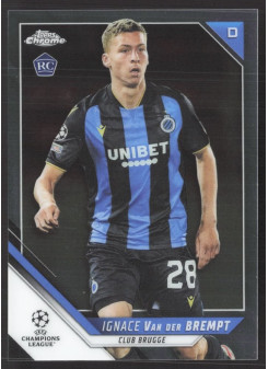 Ignace Van der Brempt, Kartička, 2021-22 Topps Chrome UEFA Champions League, BASE
