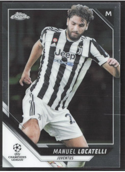 Manuel Locatelli, Kartička, 2021-22 Topps Chrome UEFA Champions League, BASE