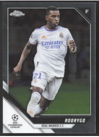 Rodrygo, Kartička, 2021-22 Topps Chrome UEFA Champions League, BASE