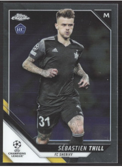 Sebastien Thill, Kartička, 2021-22 Topps Chrome UEFA Champions League, BASE
