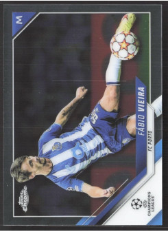 Fabio Vieira, Kartička, 2021-22 Topps Chrome UEFA Champions League, BASE