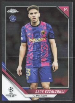 Abde Ezzalzouli, Kartička, 2021-22 Topps Chrome UEFA Champions League, BASE