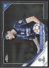 Alessandro Bastoni, Kartička, 2021-22 Topps Chrome UEFA Champions League, BASE