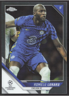 Romelu Lukaku, Kartička, 2021-22 Topps Chrome UEFA Champions League, BASE