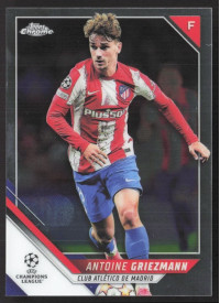 Antoine Griezmann, Kartička, 2021-22 Topps Chrome UEFA Champions League, BASE