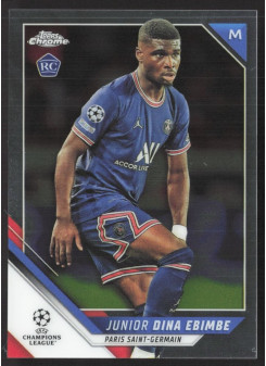 Junior Dina Ebimbe, Kartička, 2021-22 Topps Chrome UEFA Champions League, BASE