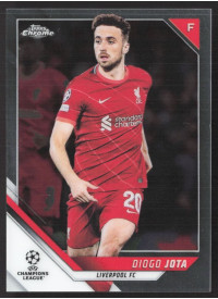 Diogo Jota, Kartička, 2021-22 Topps Chrome UEFA Champions League, BASE