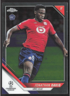 Jonathan David, Kartička, 2021-22 Topps Chrome UEFA Champions League, BASE