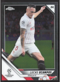 Lucas Ocampos, Kartička, 2021-22 Topps Chrome UEFA Champions League, BASE