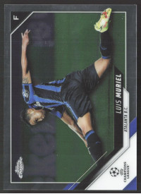 Luis Muriel, Kartička, 2021-22 Topps Chrome UEFA Champions League, BASE