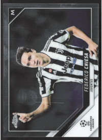 Federico Chiesa, Kartička, 2021-22 Topps Chrome UEFA Champions League, BASE