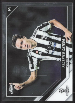 Federico Chiesa, Kartička, 2021-22 Topps Chrome UEFA Champions League, BASE