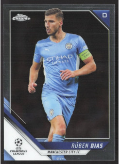 Ruben Dias, Kartička, 2021-22 Topps Chrome UEFA Champions League, BASE