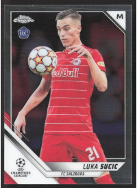 Luka Sucic, Kartička, 2021-22 Topps Chrome UEFA Champions League, BASE