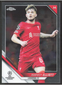 Harvey Elliott, Kartička, 2021-22 Topps Chrome UEFA Champions League, BASE