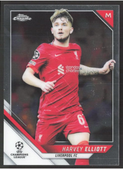Harvey Elliott, Kartička, 2021-22 Topps Chrome UEFA Champions League, BASE