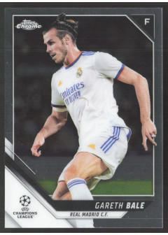 Gareth Bale, Kartička, 2021-22 Topps Chrome UEFA Champions League, BASE
