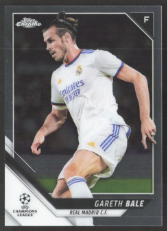 Gareth Bale, Kartička, 2021-22 Topps Chrome UEFA Champions League, BASE
