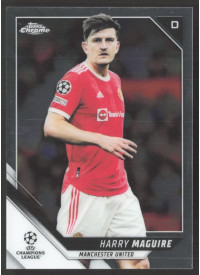 Harry Maguire, Kartička, 2021-22 Topps Chrome UEFA Champions League, BASE