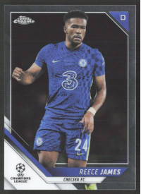 Reece James, Kartička, 2021-22 Topps Chrome UEFA Champions League, BASE