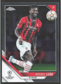 Rafael Leao, Kartička, 2021-22 Topps Chrome UEFA Champions League, BASE