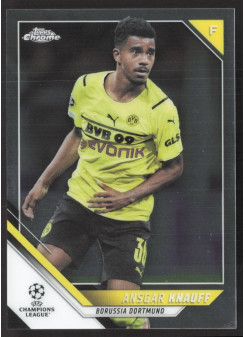 Ansgar Knauff, Kartička, 2021-22 Topps Chrome UEFA Champions League, BASE