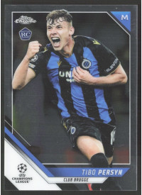 Tibo Persyn, Kartička, 2021-22 Topps Chrome UEFA Champions League, BASE